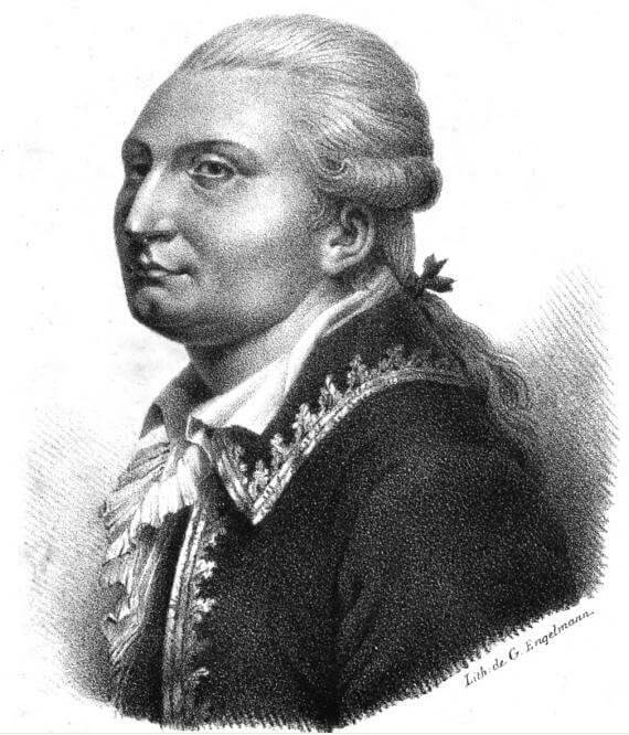 Jacques-Antoine-Hippolyte, Comte de Guibert (12. listopadu 1743 – 6. května 1790), autor Essaigénéral de Tactique, spoluautor řady předpisů a jeden z duchovních otců předpisu z 1. srpna 1791.