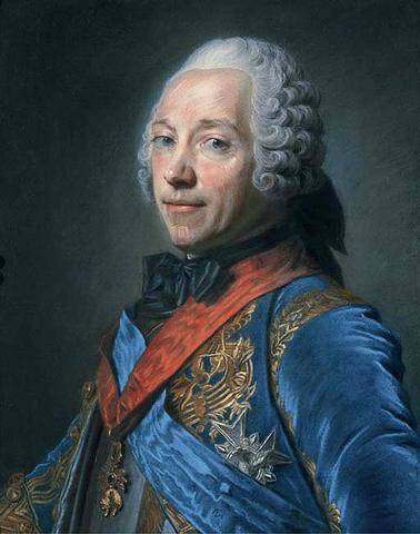 Francouzský maršál Charles de Belle-Isle (1684–1761) byl jedním z hlavních velitelů při dobývání i bránění Prahy v letech 1741–1742