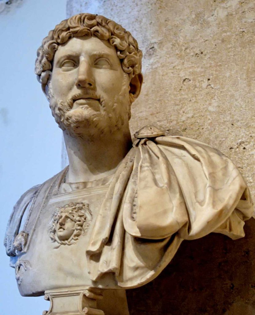 Císař Hadrianus patřil k nejvýznamnějším stavitelům římských hranic