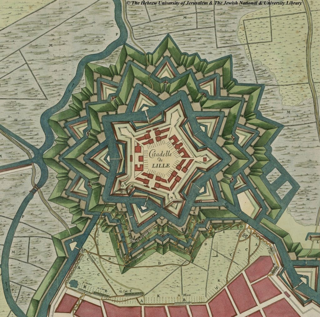 Citadela Lille 1708