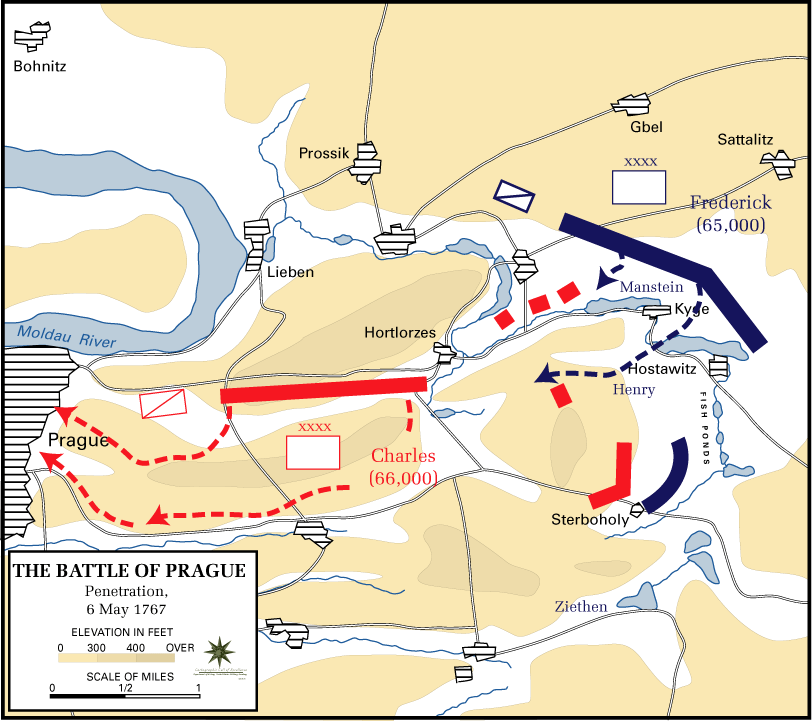 Bitva u Štěrbohol - pruský průlom