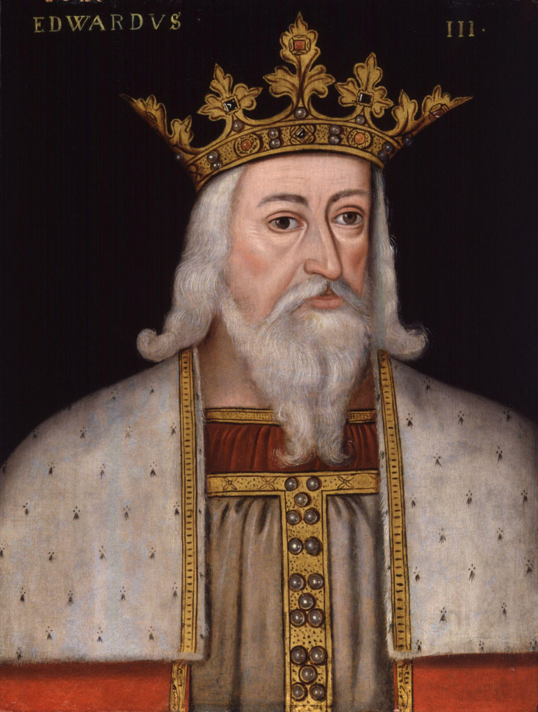Obraz Edwarda III. od neznámého autora 16. století