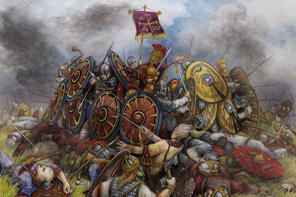 Porážka Římanů u Adrianopole symbolicky zahájila vojenský úpadek impéria